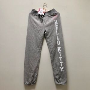 Gray Hello Kitty Sweatpants